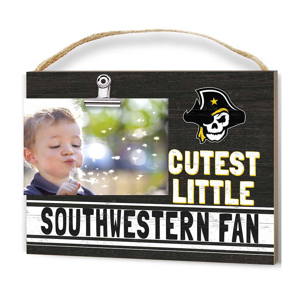 Cutest Little Team Logo Clip Photo Frame Southwestern University Pirates