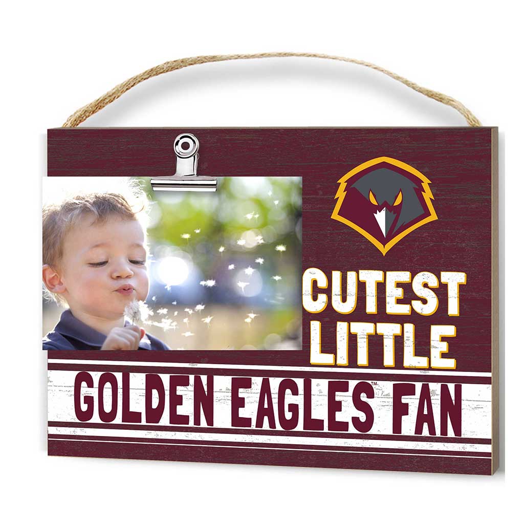 Cutest Little Team Logo Clip Photo Frame University of Charleston Golden Eagles