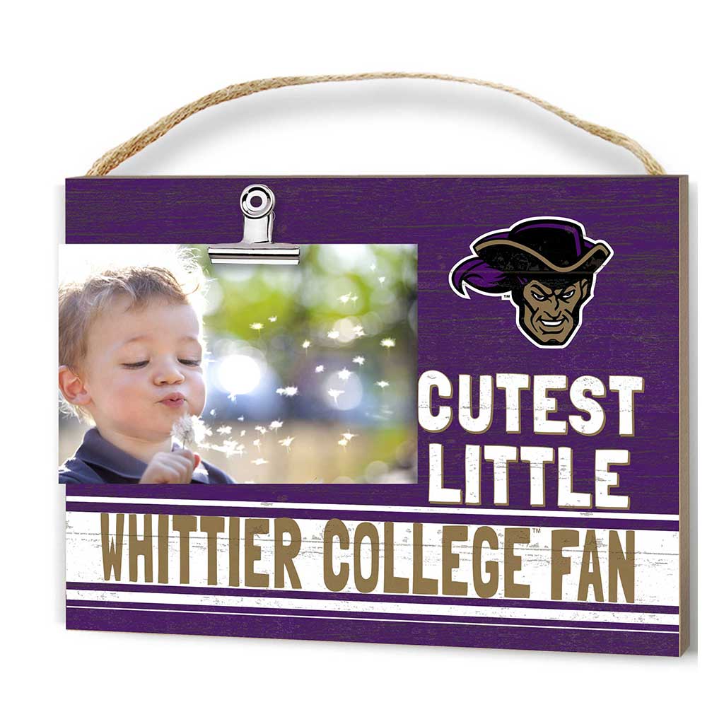 Cutest Little Team Logo Clip Photo Frame Whittier College Poets