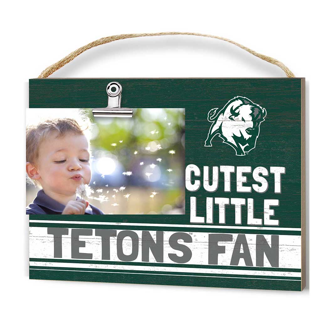 Cutest Little Team Logo Clip Photo Frame Williston State College Tetons