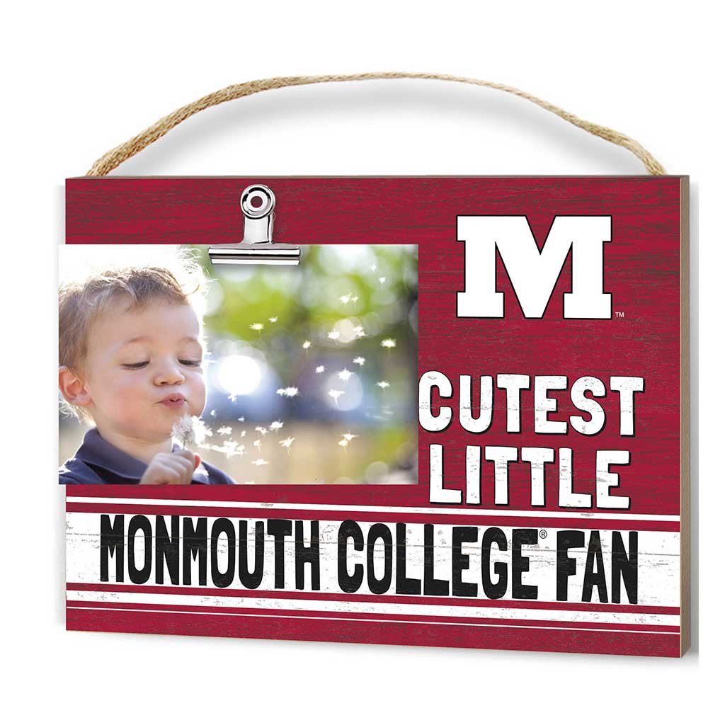 Cutest Little Team Logo Clip Photo Frame Monmouth College Fighting Scots