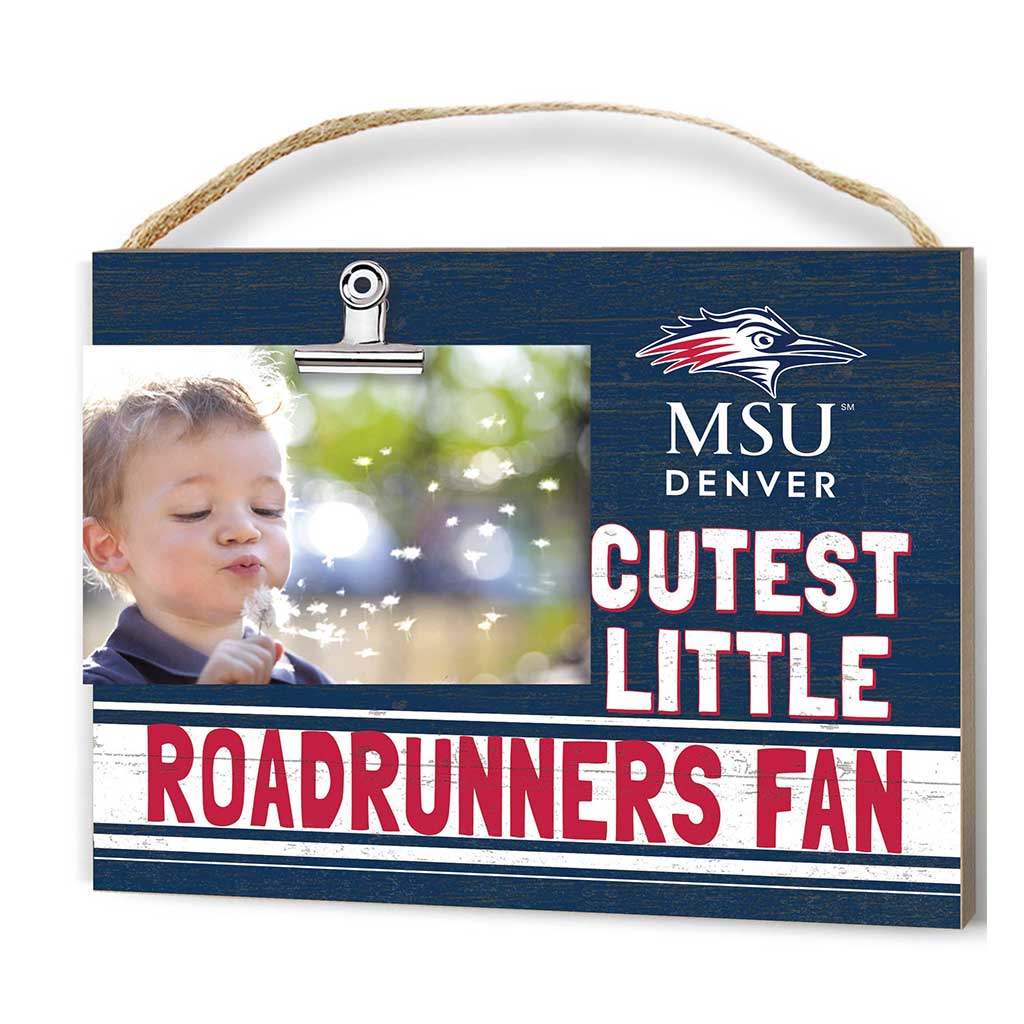 Cutest Little Team Logo Clip Photo Frame Metropolitan State University of Denver Roadrunners