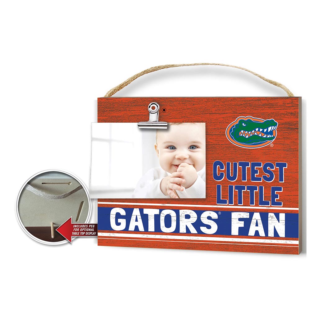 Cutest Little Team Logo Clip Photo Frame Florida Gators