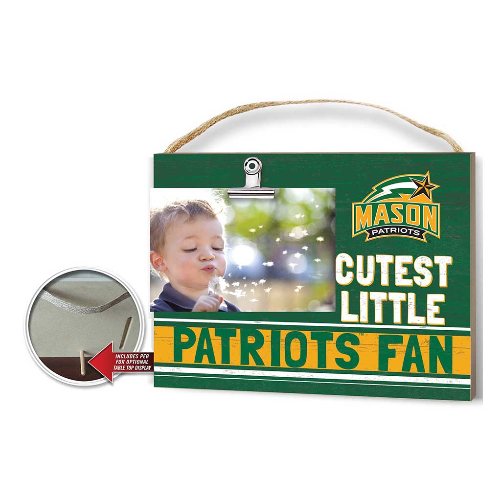 Cutest Little Team Logo Clip Photo Frame George Mason Patriots