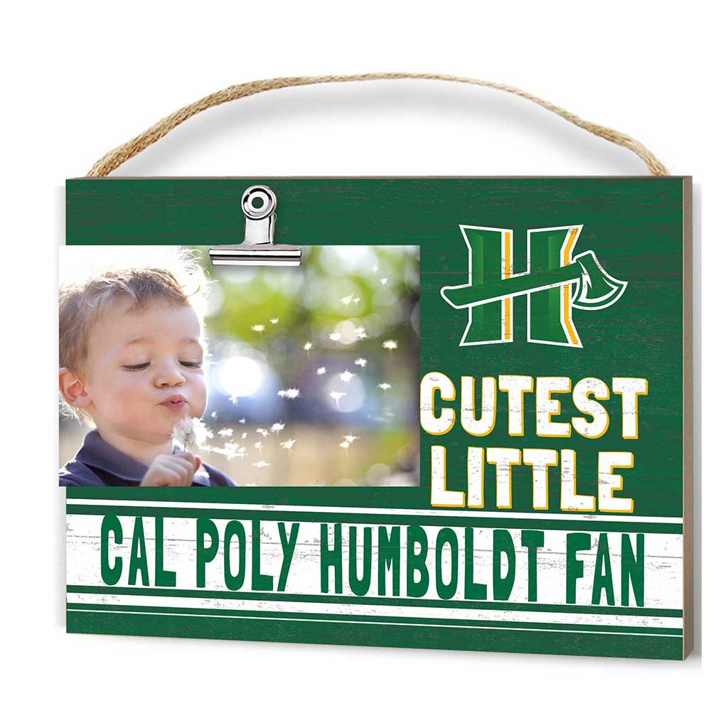 Cutest Little Team Logo Clip Photo Frame California Polytechnic Humboldt Lumberjacks