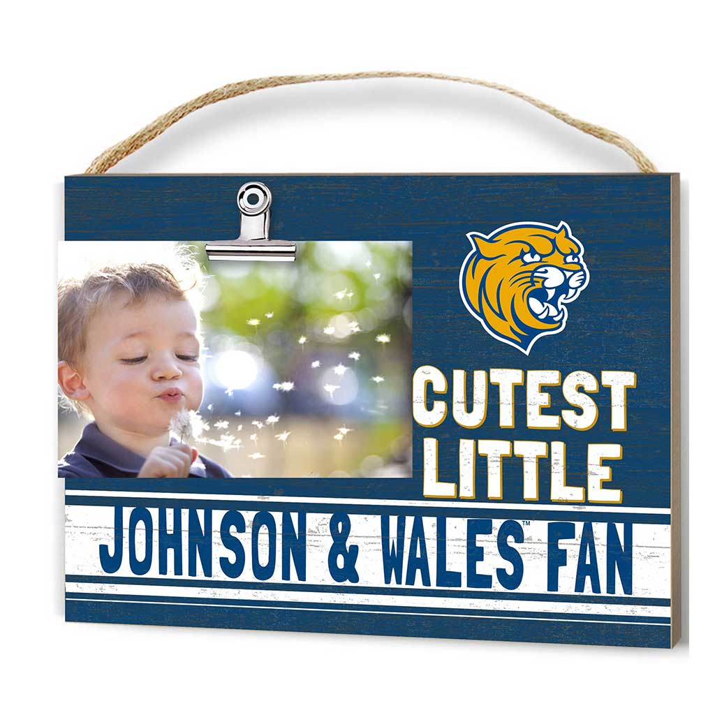 Cutest Little Team Logo Clip Photo Frame Johnson & Wales University Wildcats