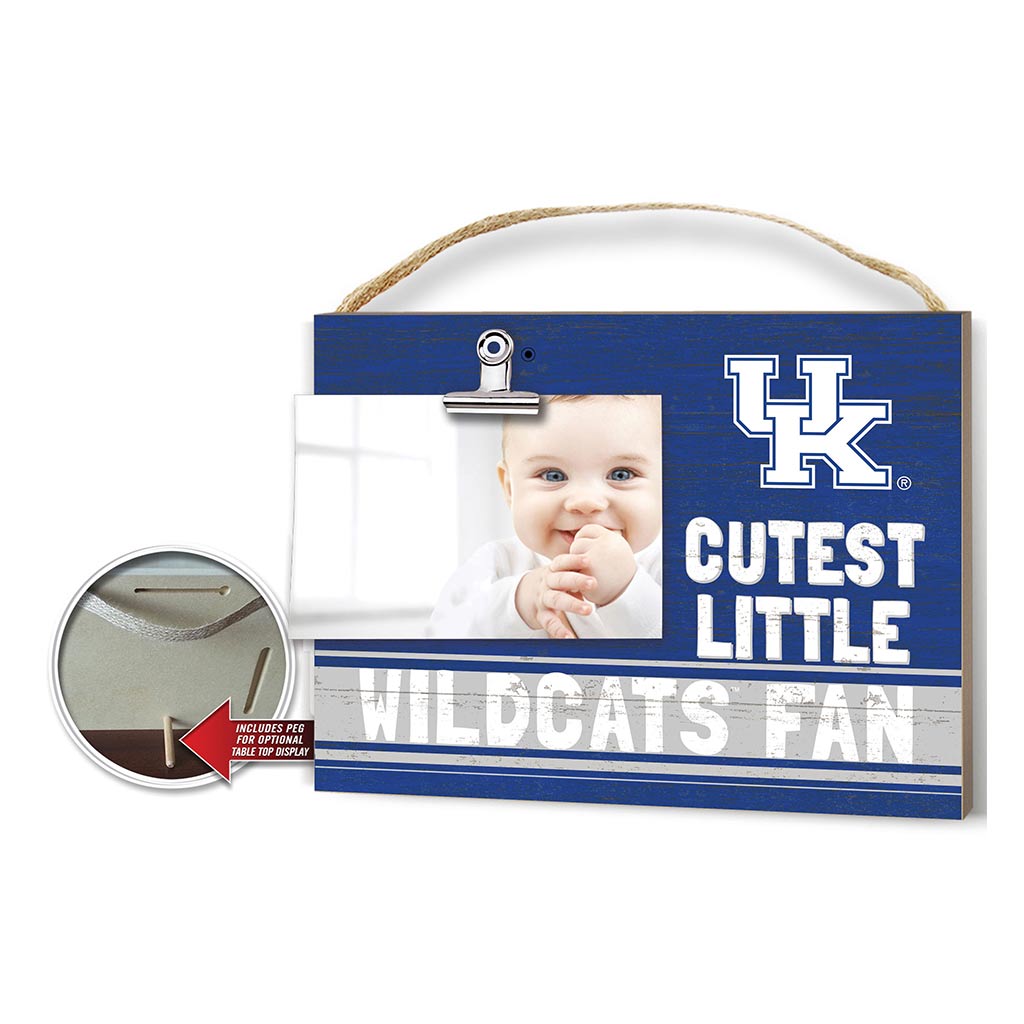 Cutest Little Team Logo Clip Photo Frame Kentucky Wildcats
