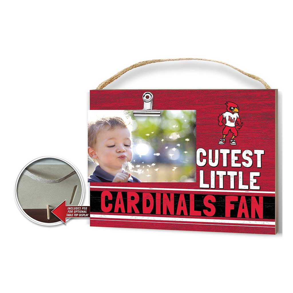 Cutest Little Team Logo Clip Photo Frame Lamar Cardinals