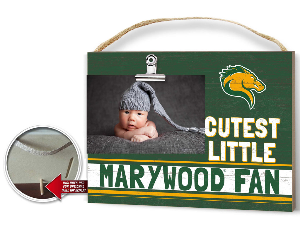 Cutest Little Team Logo Clip Photo Frame Marywood University Pacers
