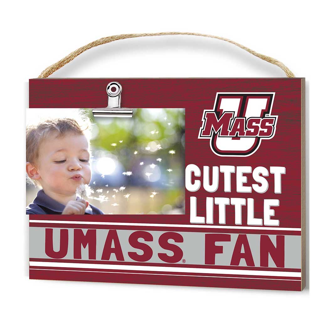 Cutest Little Team Logo Clip Photo Frame UMASS Amherst Minutemen