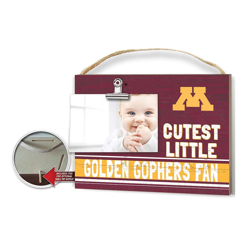 Cutest Little Team Logo Clip Photo Frame Minnesota Golden Gophers