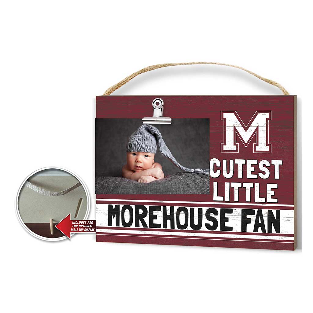Cutest Little Colored Logo Clip Photo Frame Morehouse College Maroon Tigers