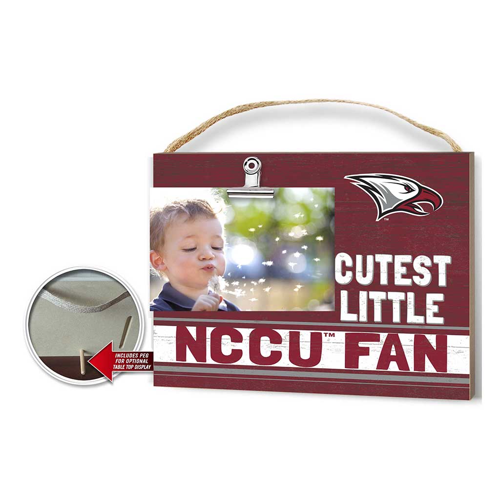 Cutest Little Team Logo Clip Photo Frame North Carolina Central Eagles