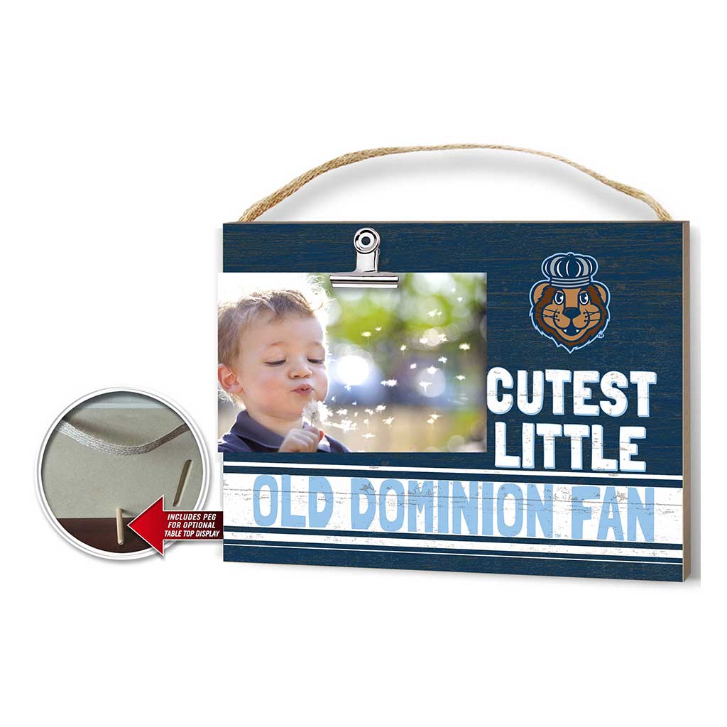 Cutest Little Team Logo Clip Photo Frame Old Dominion Monarchs