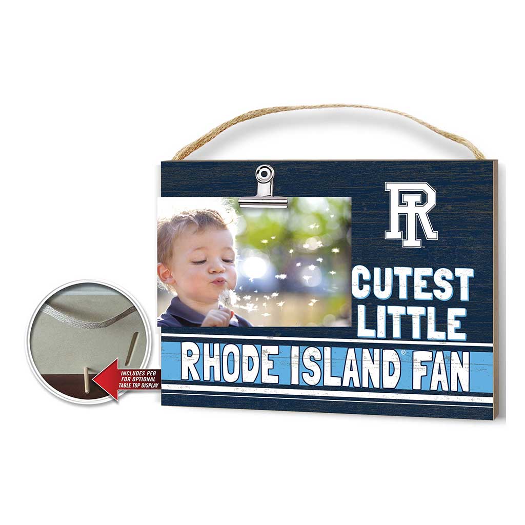 Cutest Little Team Logo Clip Photo Frame Rhode Island Rams
