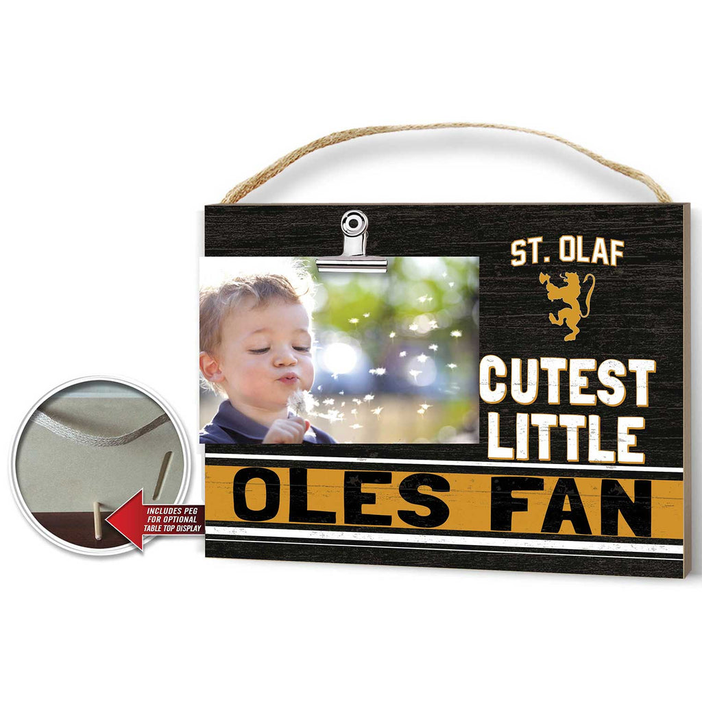 Cutest Little Team Logo Clip Photo Frame Saint Olaf College Oles