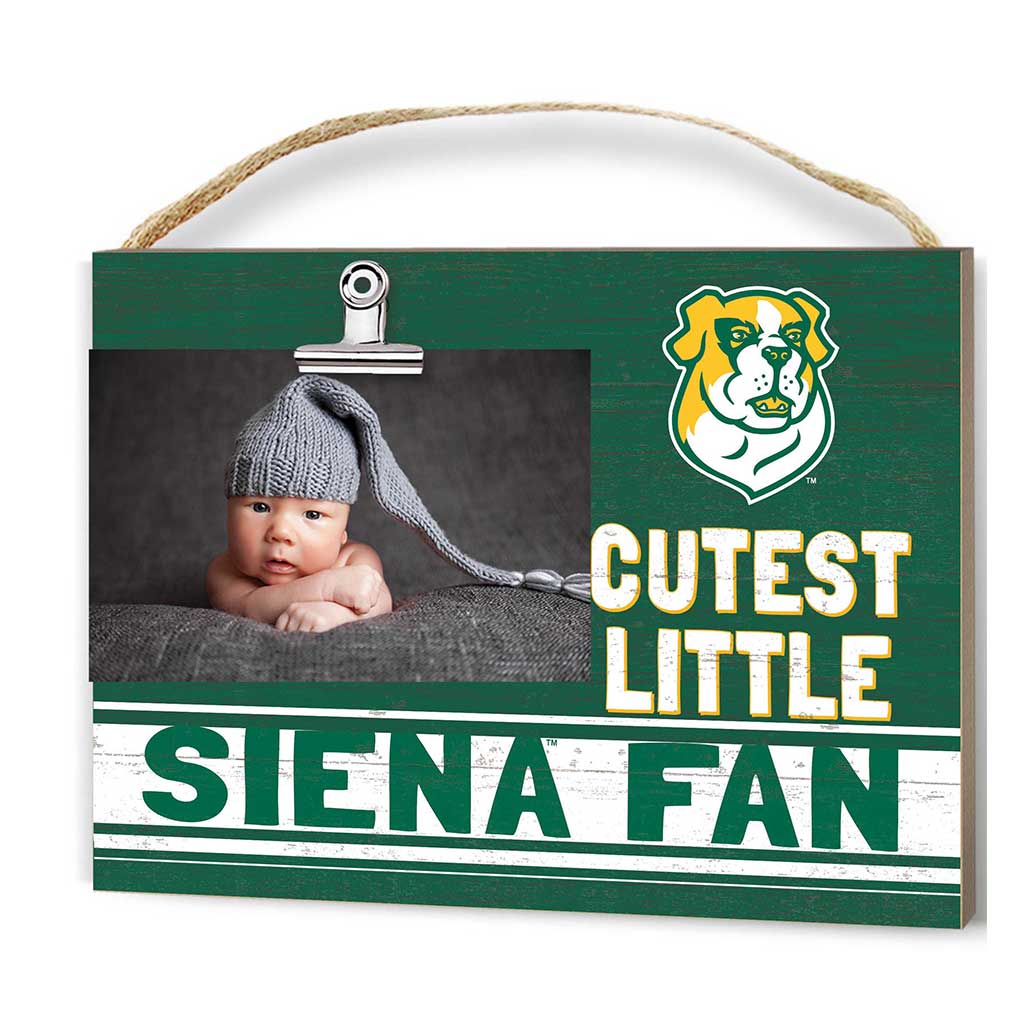 Cutest Little Team Logo Clip Photo Frame Siena College Saints