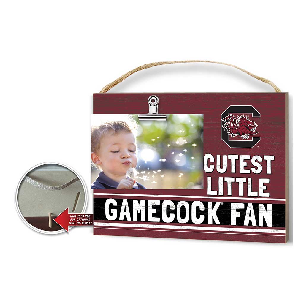 Cutest Little Team Logo Clip Photo Frame South Carolina Gamecocks