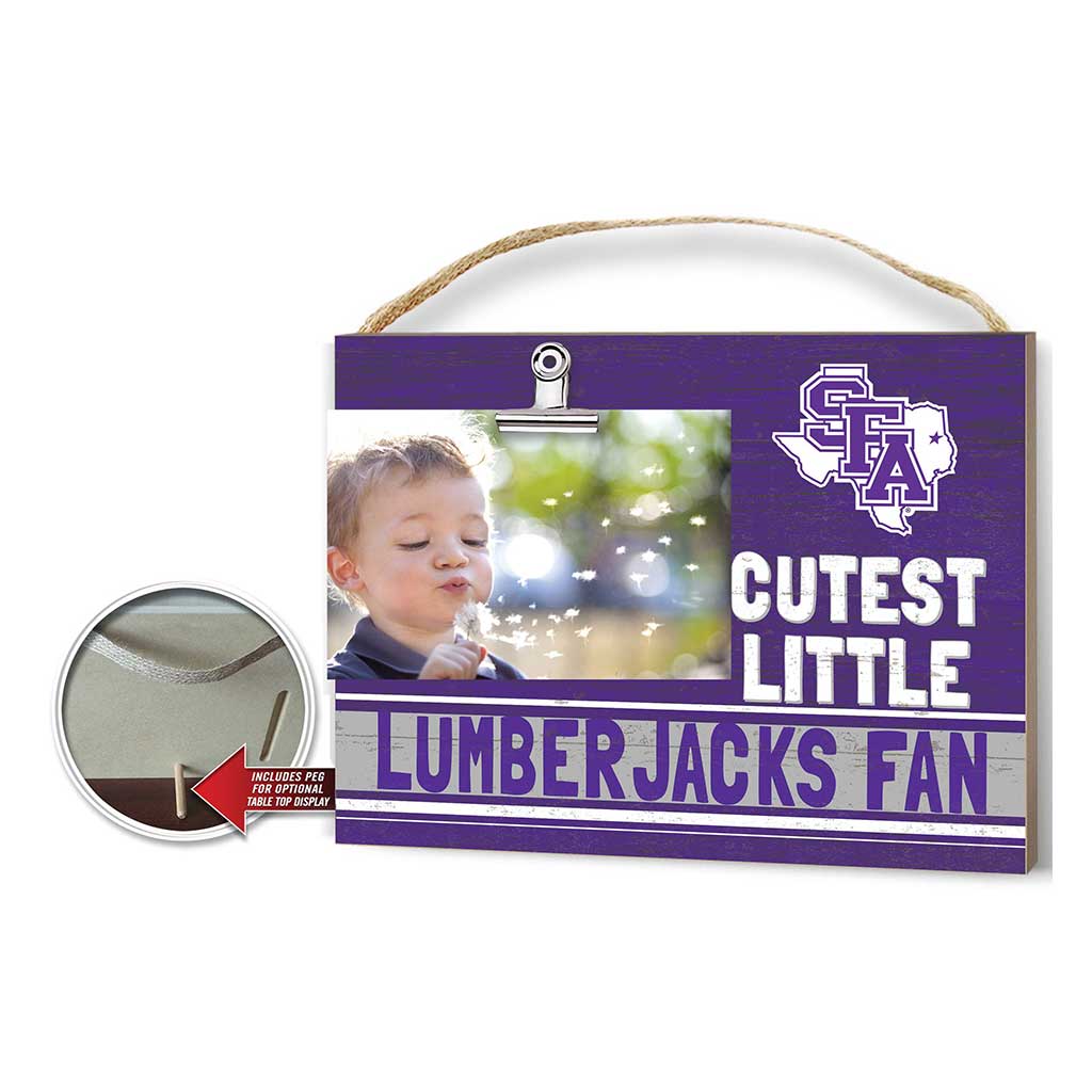Cutest Little Team Logo Clip Photo Frame Stephen F Austin Lumberjacks