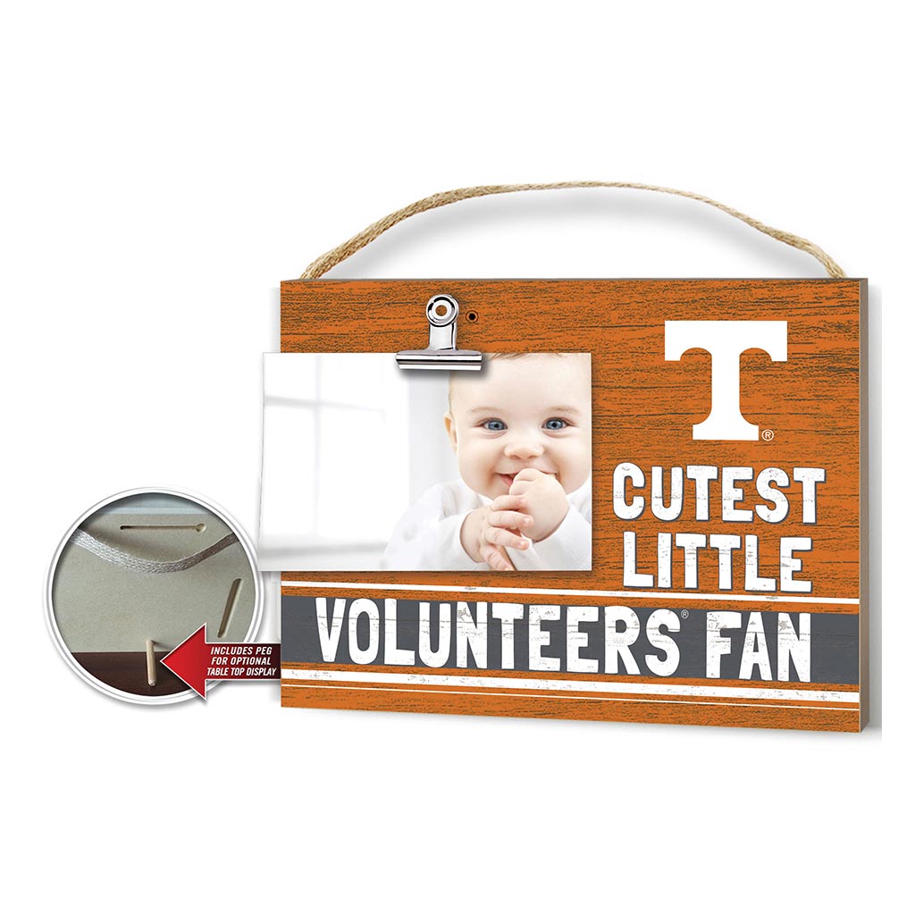Cutest Little Team Logo Clip Photo Frame Tennessee Volunteers