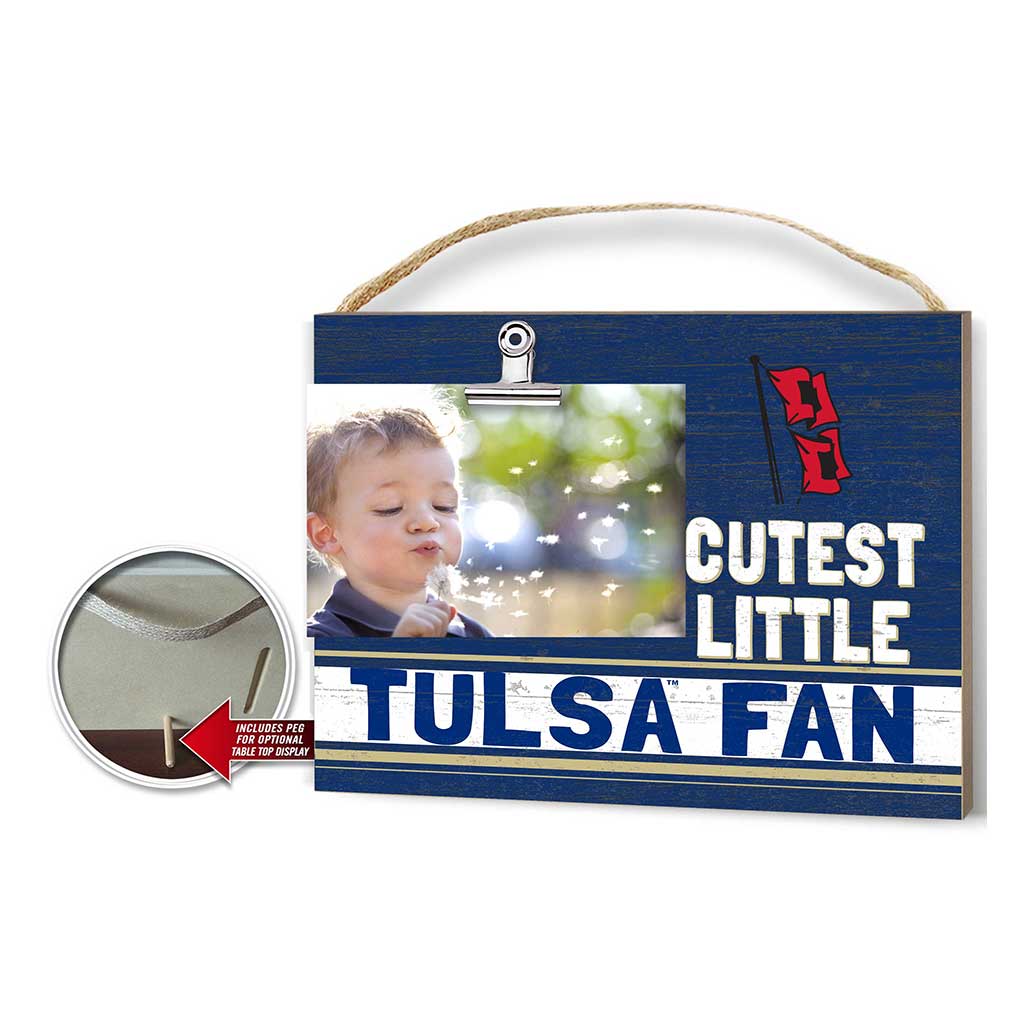 Cutest Little Team Logo Clip Photo Frame Tulsa Golden Hurricane