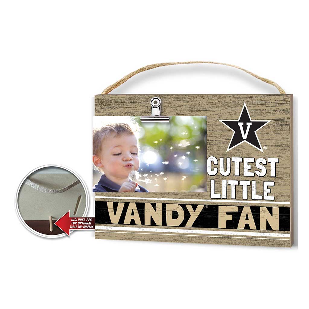 Cutest Little Team Logo Clip Photo Frame Vanderbilt Commodores