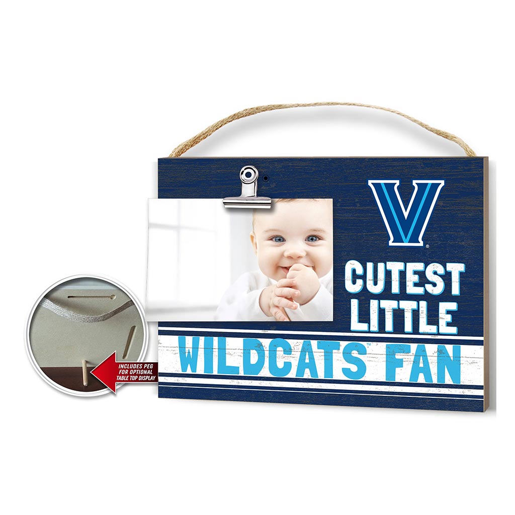 Cutest Little Team Logo Clip Photo Frame Villanova Wildcats