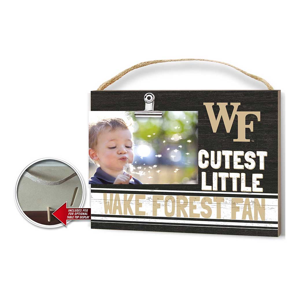 Cutest Little Team Logo Clip Photo Frame Wake Forest Demon Deacons