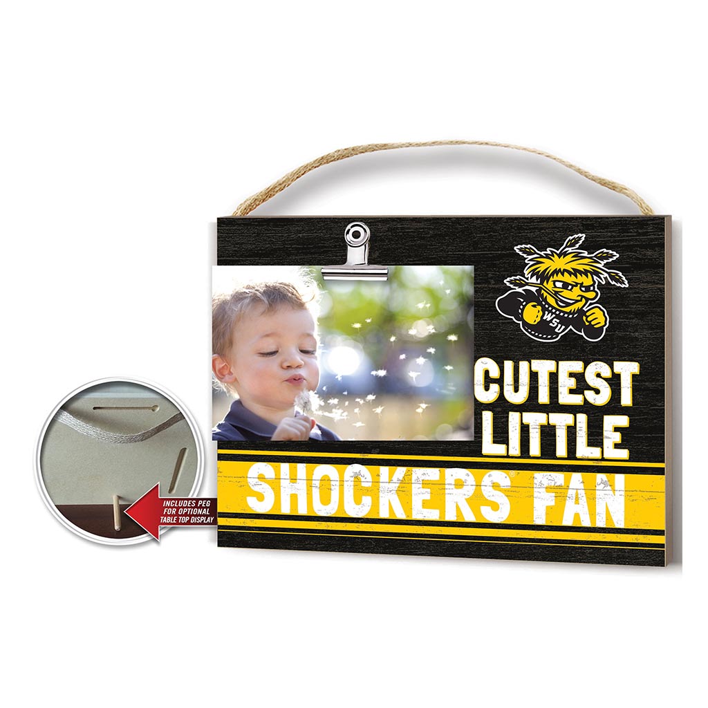 Cutest Little Team Logo Clip Photo Frame Wichita State Shockers
