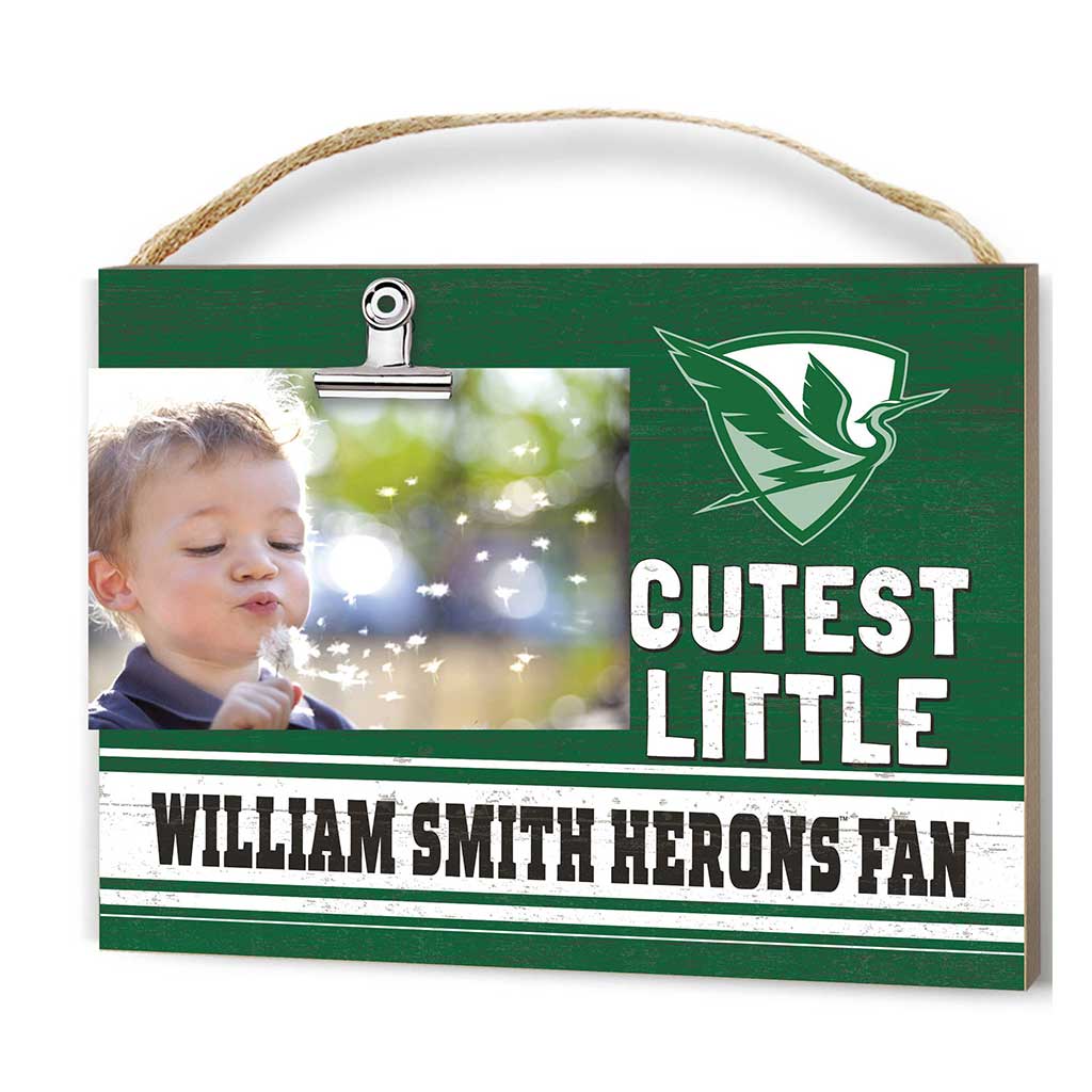 Cutest Little Team Logo Clip Photo Frame William Smith College Herons