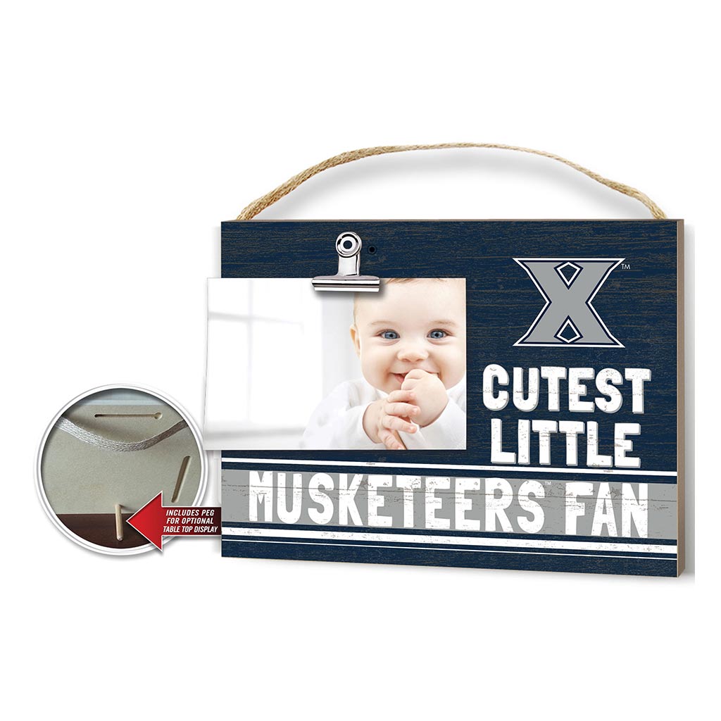 Cutest Little Team Logo Clip Photo Frame Xavier Ohio Musketeers
