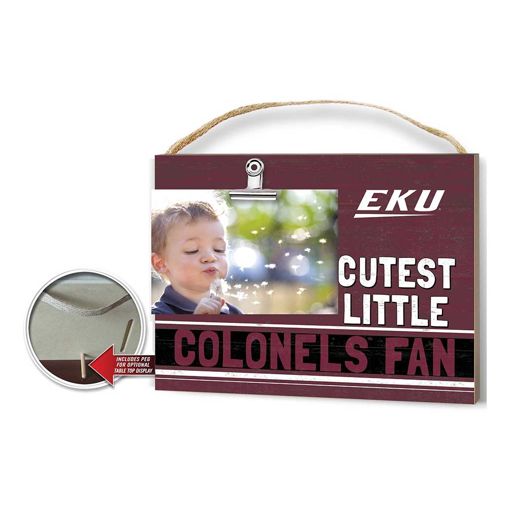 Cutest Little Team Logo Clip Photo Frame Eastern Kentucky University Colonels