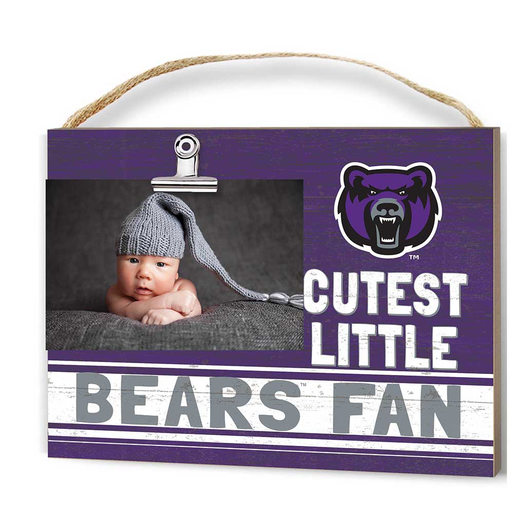 Cutest Little Team Logo Clip Photo Frame University of Central Arkansas Bears