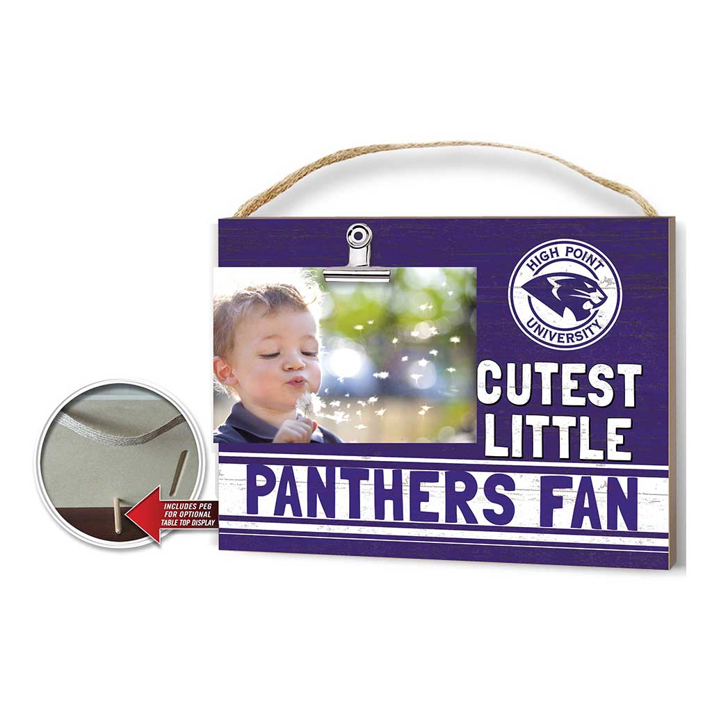 Cutest Little Team Logo Clip Photo Frame High Point Panthers