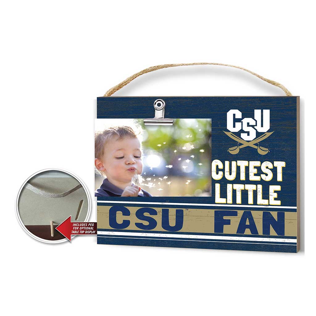 Cutest Little Team Logo Clip Photo Frame Charleston Southern Buccaneers