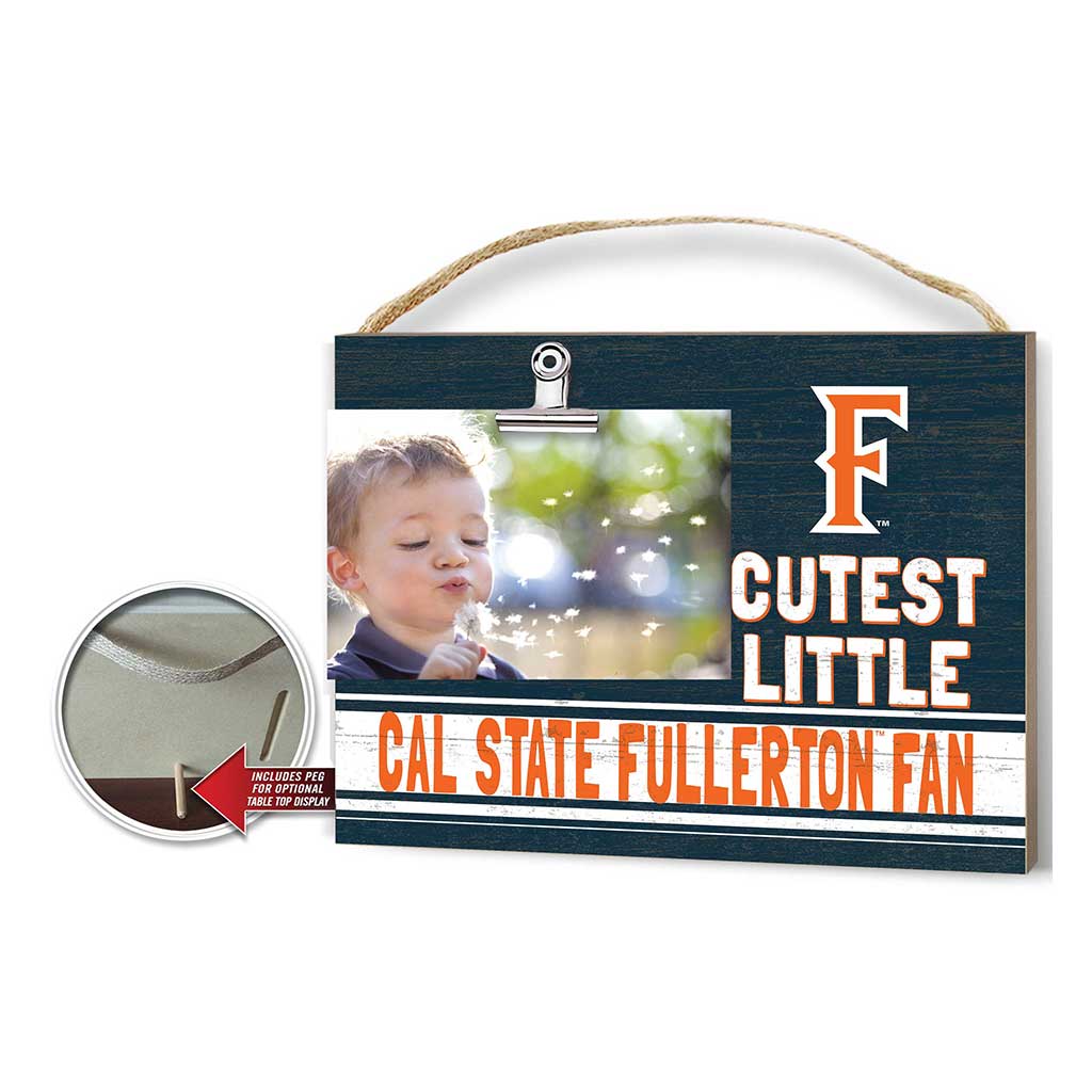 Cutest Little Team Logo Clip Photo Frame Cal State Fullerton Titans