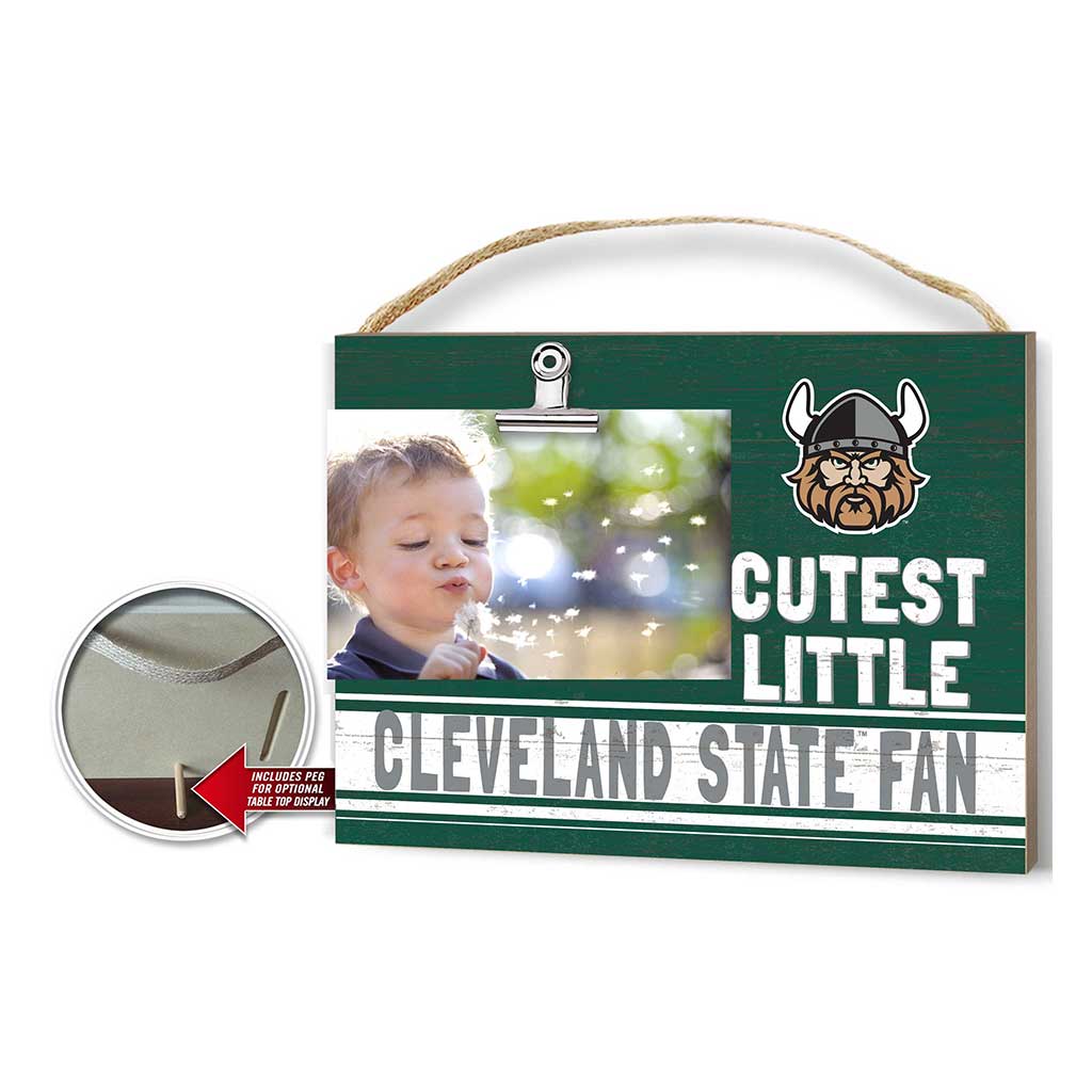 Cutest Little Team Logo Clip Photo Frame Cleveland State Vikings