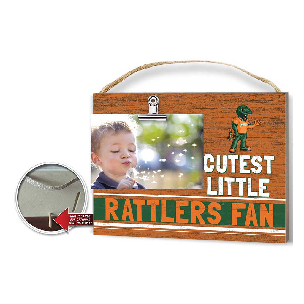 Cutest Little Team Logo Clip Photo Frame Florida A&M Rattlers