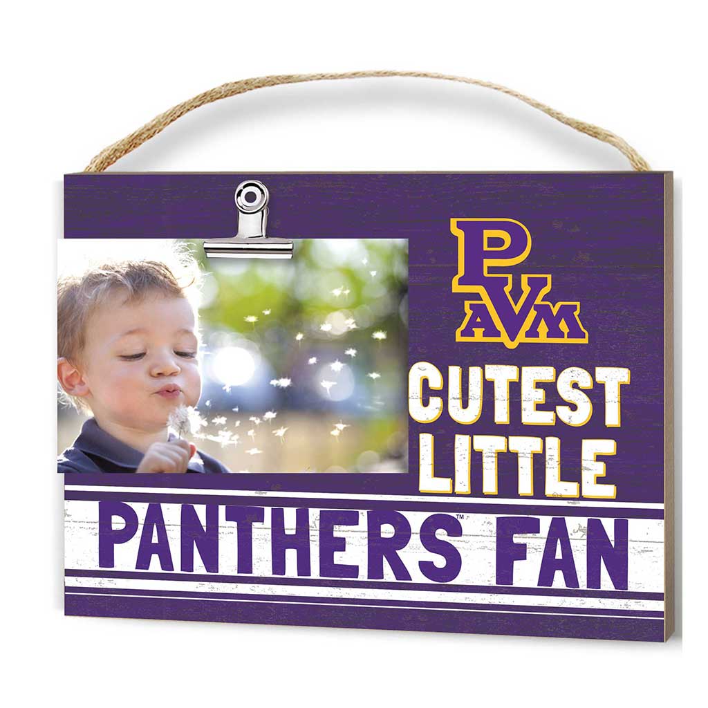 Cutest Little Team Logo Clip Photo Frame Prairie View A&M Panthers