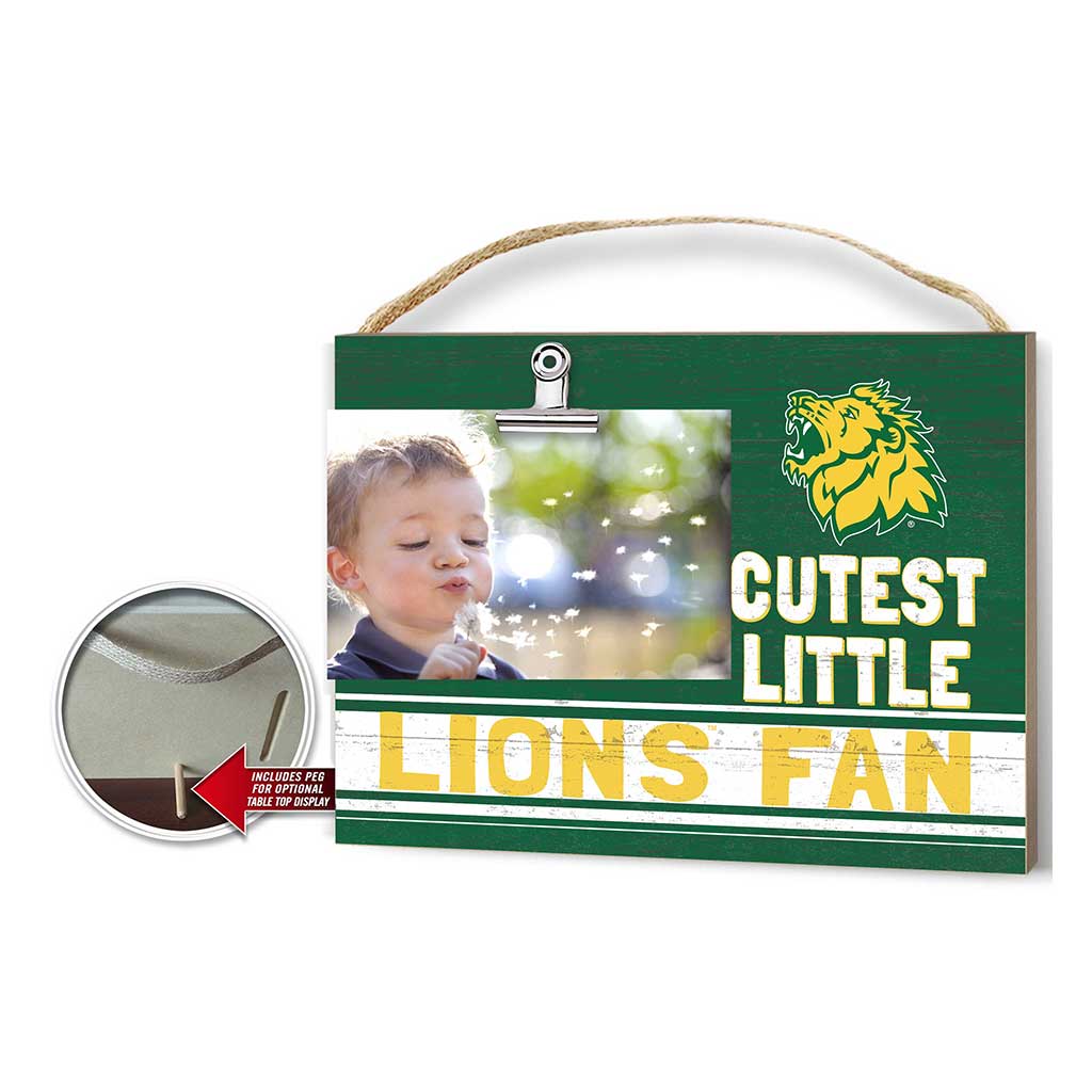 Cutest Little Team Logo Clip Photo Frame Missouri Southern State University Lions