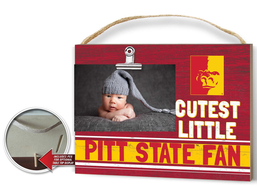 Cutest Little Team Logo Clip Photo Frame Pittsburg State University Gorilla