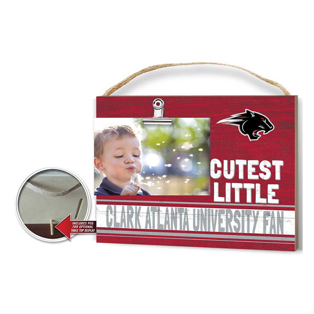 Cutest Little Team Logo Clip Photo Frame Clark Atlanta University Panthers