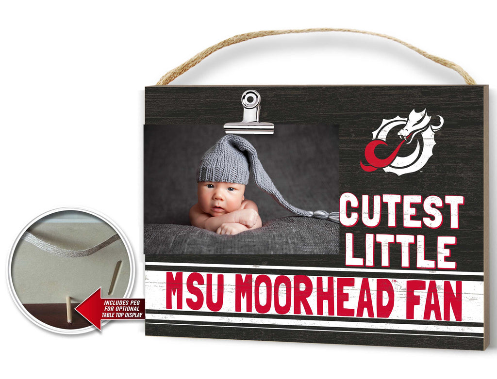 Cutest Little Team Logo Clip Photo Frame Minnesota State - Moorhead DRAGONS