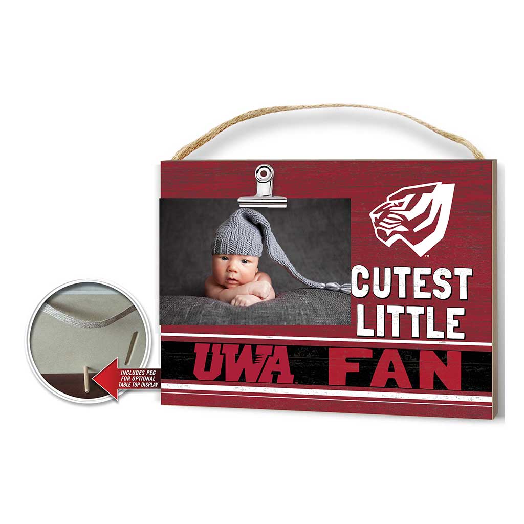 Cutest Little Team Logo Clip Photo Frame West Alabama TIGERS