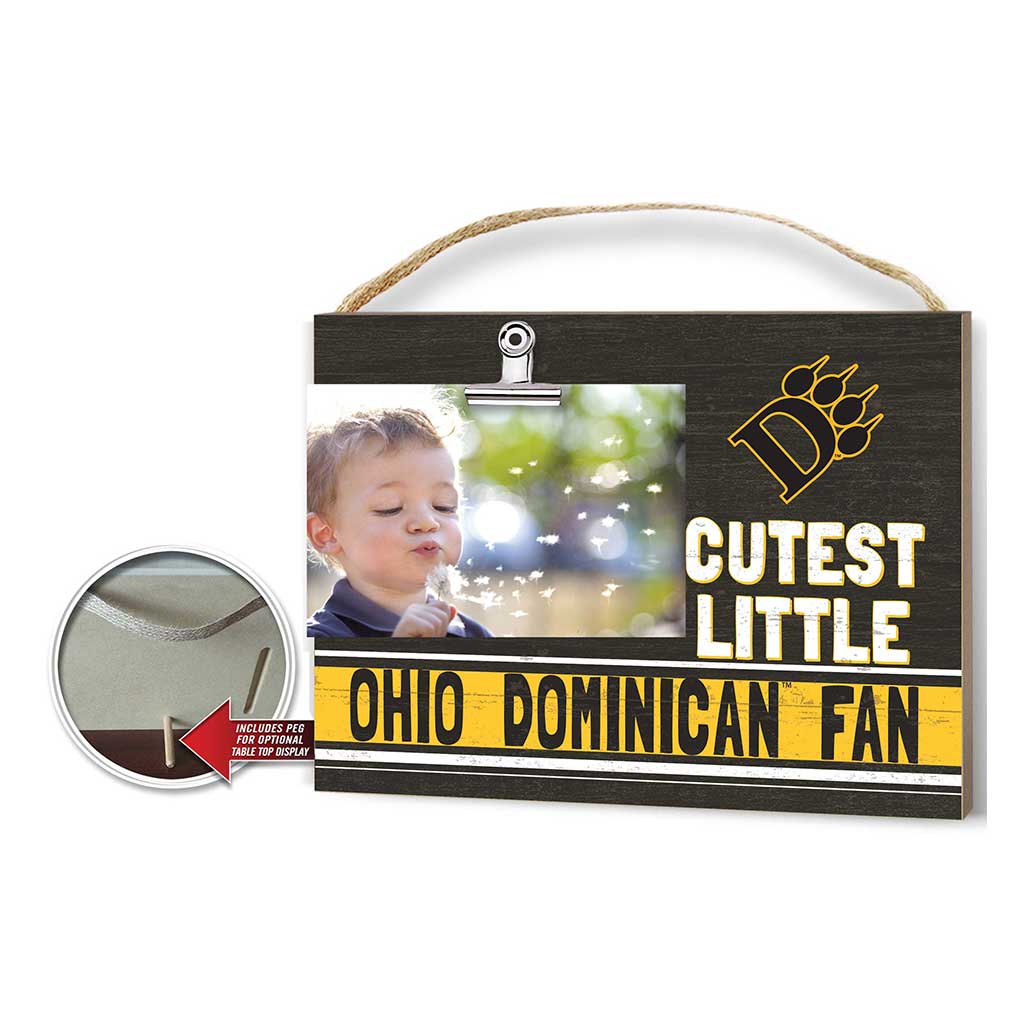 Cutest Little Team Logo Clip Photo Frame Ohio Dominican University Panthers