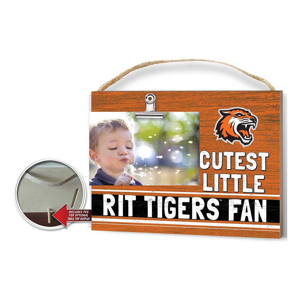 Cutest Little Team Logo Clip Photo Frame Rochester Institute of Technology Tigers