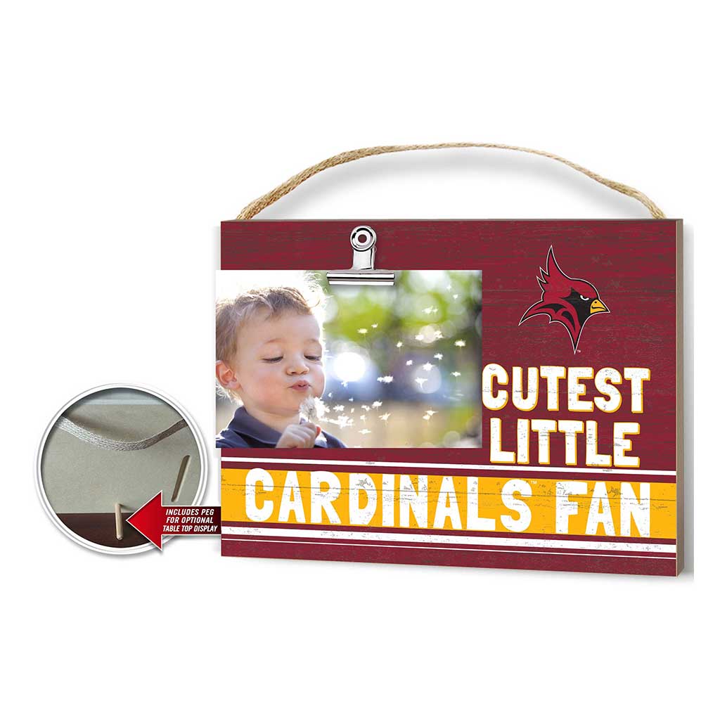 Cutest Little Team Logo Clip Photo Frame St. John Fisher College Cardinals