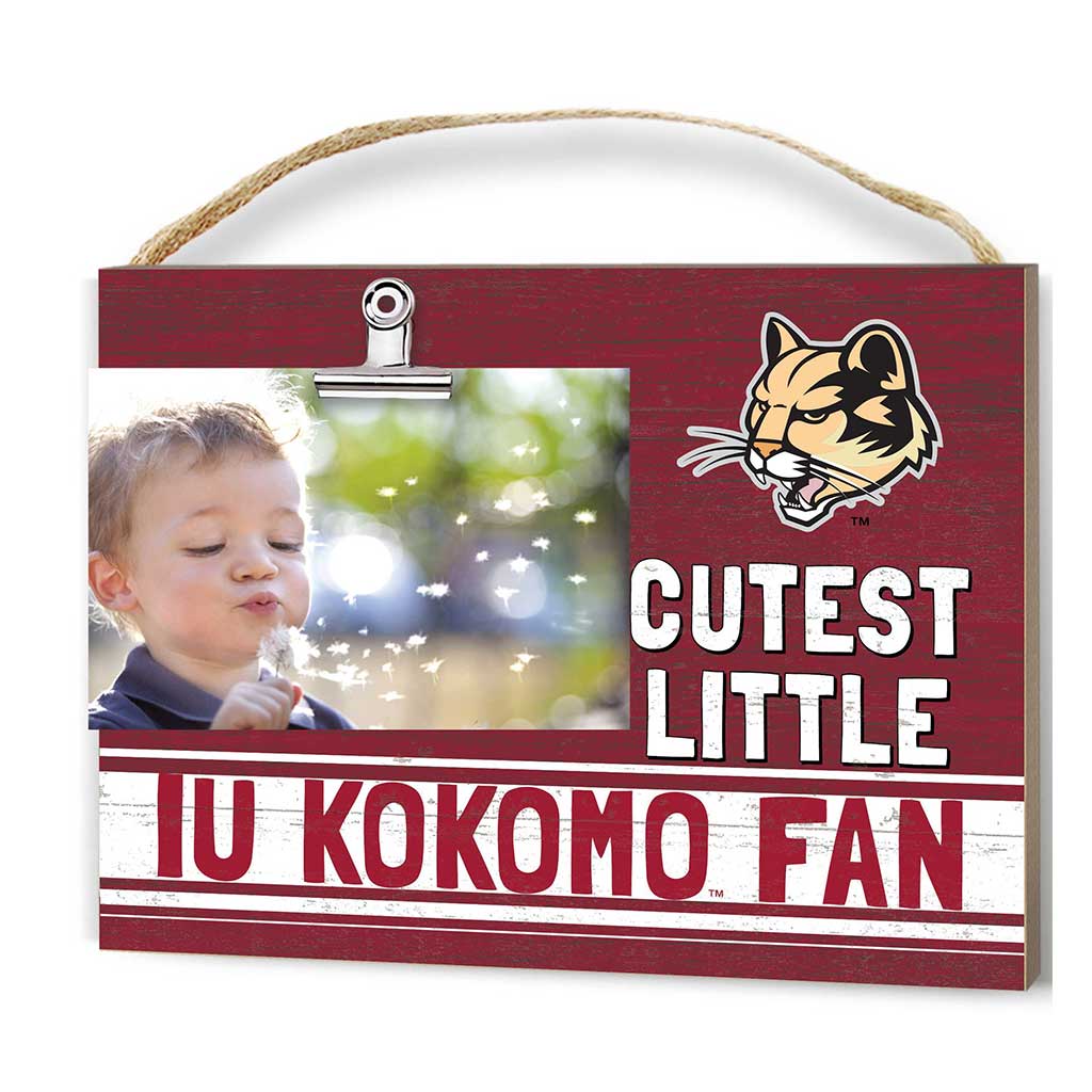 Cutest Little Team Logo Clip Photo Frame Indiana University Kokomo Cougars