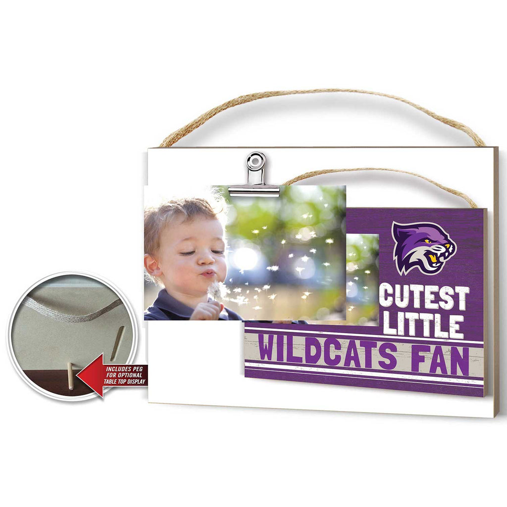 Cutest Little Team Logo Clip Photo Frame Bethel University Wildcats