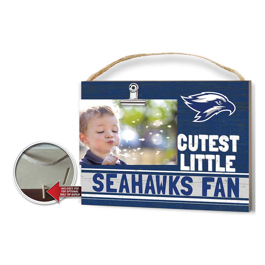Cutest Little Team Logo Clip Photo Frame Broward College Seahawks